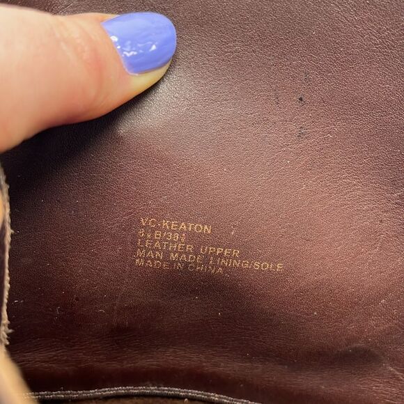 Brown & Black Leather VInce Camuto Knee High Boots - Picture 6 of 8